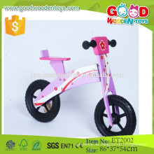 2015 lila und schwarze Farbe Holz Fahrrad Kinder, Fahrt auf Fahrrad Spielzeug mit Fabrik Preis